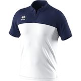 Errea - Bob Polo Mc Jr - Poloshirt - Wit Blauw - Kind