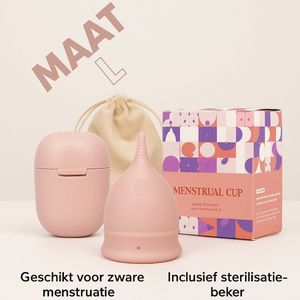 Menstruatiecup Maat L Herbruikbare Menstruatie Cup Period