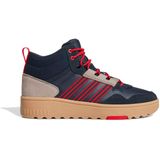 adidas - HOOPS 4.0 MID - Basketbalschoenen - Aurora ink/Better Scarlet/GUM4