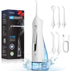 Draadloze Tandirrigator met 300 ml Watertank - Professionele Diepe Reiniging voor Mondhygiëne
