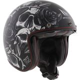 MT - Le Mans 2 SV - Jethelm - Mat Grijs - Thermoplastic Buitenschaal