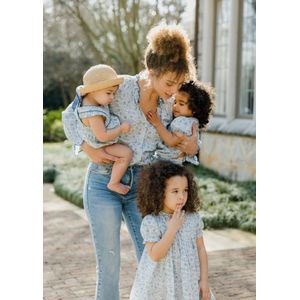 4PRESIDENT T-shirt meisjes - Leopard AOP - Maat 110 - Meiden shirt