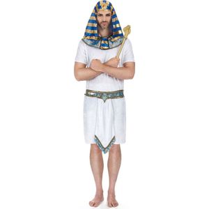 LUCIDA - Egyptisch farao kostuum voor heren - M