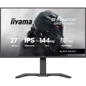 iiyama - G-Master Black Hawk GB2741QSU-B1 - Gaming Monitor - 27 inch - QHD - 144Hz