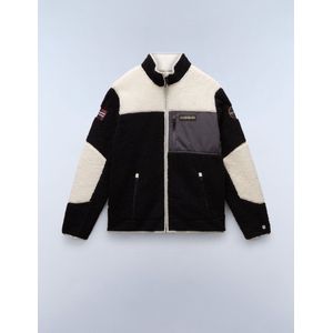 Napapijri - Yupik Fz 3 NP0A4GNT - Fleecehoodie - Zwart