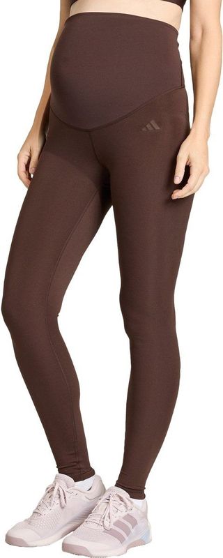 adidas Performance Optime Essentials Workout Full Length Leggings Maternity - Dames - Bruin