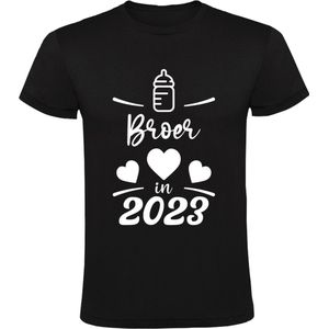 Ik word Broer in 2023 Kinder T-shirt | Zwanger | In verwachting | Aankondiging Zwangerschap | Bekendmaken | Bekendmaking | Kind | Baby | Geboorte | Meisje | Jongen | Shirt