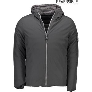 Plein Sport - Upps 101 - Dubbelzijdige Jas - Zwart - Heren - Polyester