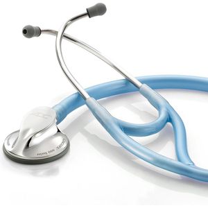 Adscope® 600 Platinum Cardiology Stethoscoop Metallic Ceil Blue