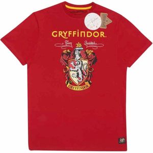 Harry Potter - Gryffindor Heren Tshirt - 2XL - Rood