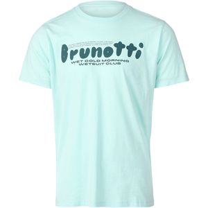 Brunotti Jahn-Logo Heren T-shirt - Groen, Blauw - M