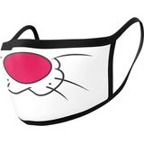 Looney Tunes - Mondkapjes - Wit - Sylvester - 11 x 16 cm - 2 Stuks