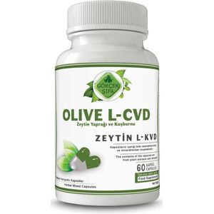 Olijf Blad Extract Capsule - 60 capsules - Voor Hoge Bloeddruk, Diabetes en Cholesterol - Bevat Geen Chemische Additieven - 1 CAPSULE 1000 MG EXTRACT - Sterke Formule - 60.000 mg Kruidenextract - Olive Leaf - Olea Officinarum