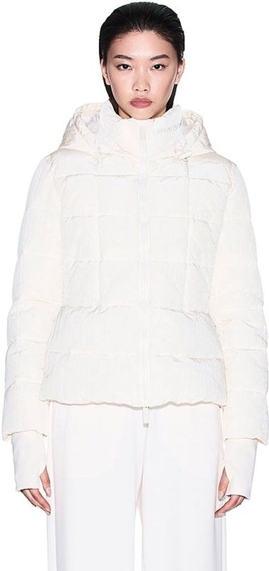 Armani Exchange - XW000650AF16207U1003 - Dubbele Jas - Gebroken Wit - Casual - Polyamide