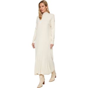Trendyol Camelkleurige Gebreide Jurk Met Hoge Hals Tctaw24Eb00015