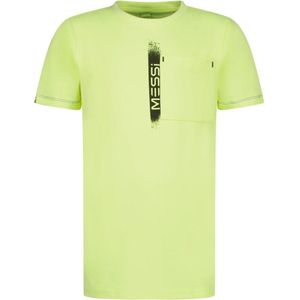 Vingino -Jongens t-shirt Jefos XMessi-Neon Yellow