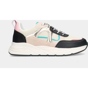 POSH by Poelman Black / Multicolor dames sneakers