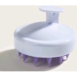 scalp massager-Siliconen haarborstel-zachte poetstanden- hoofdhuid- cadeau voor haar