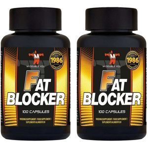 M Double You - Fatblocker (2 x 100 capsules) - Fatburner - Afvallen - Vetverbrander - Afslankpillen - Vetblokker - Chitosan - Voordeelverpakking