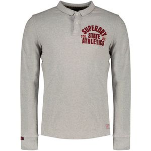 Superdry - Vintage Athletic - Korte Mouw Poloshirt - Grijs