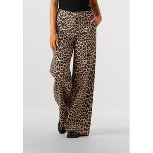 Catwalk Junkie - Tailored Leopard Jeans - Bruin - Dames