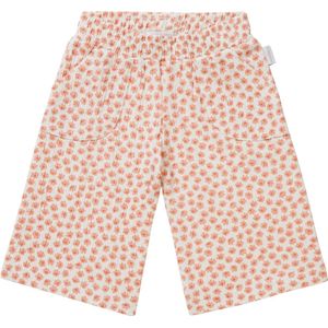 Noppies Girls Pants Canby straight fit allover print Meisjes Broek - Whisper White - Maat 74