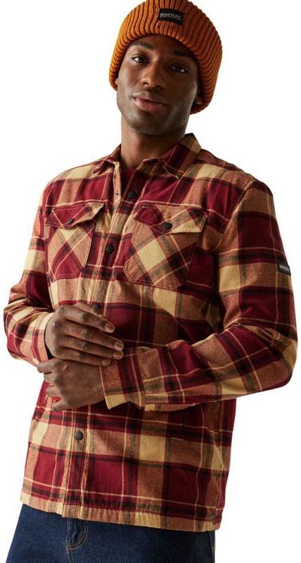 Regatta - Spennith - Overhemd - Bruin - Lange Mouwen