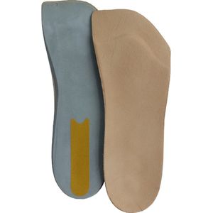 Women Comfort Voetbedzool - Mysole - 3/4 Inlegzool met Schuimbed - Ondersteunt en ontlast de voet - Voorkomt vermoeide voeten - Maat 43