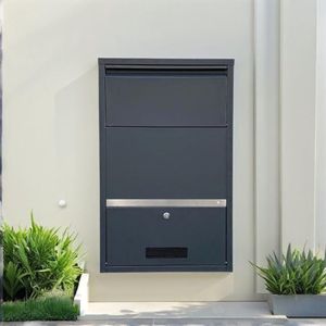 Lexium Pakketbox buiten - Brievenbus pakketbox - Pakketbrievenbus - Pakketkast - Bezorgbox - Parcelsafe - Tuin - Bezorging - Veilige pakketbox