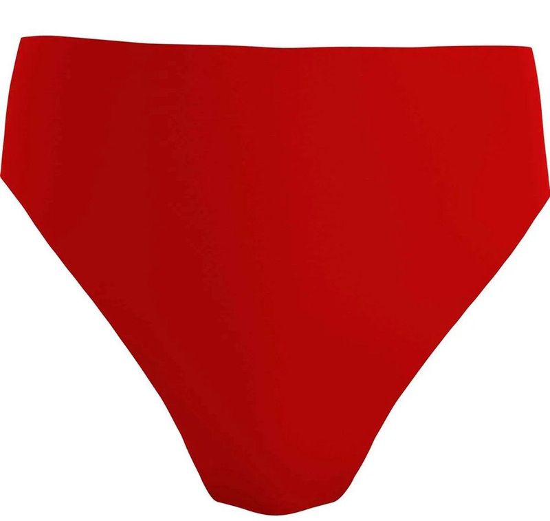 Tommy Hilfiger Cheeky High Waist Bikinibroekje Rood XS Vrouw