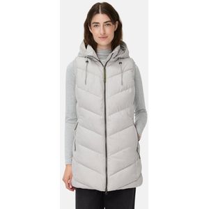 camel active Vest met afneembare capuchon - Maat womenswear-34 - Zilver