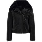 Guess - Darcey - Leren Jasje - Kunstleer - Gevoerd - Biker Kraag