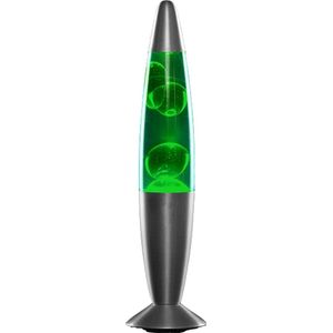 Magma Lavalamp - Magma Lavalamp - Lavalampen – Tafellamp – Glitterlamp - 25W - GROEN