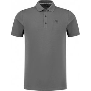 Ballin Amsterdam - Heren Slim fit T-shirts Polo SS - Antra - Maat S