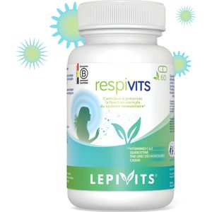 Respivits - 60 Plantaardige Capsules - Tegen Seizoensgebonden Allergieën
