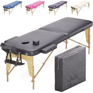 Massagetafel 2 zones - Lichtgewicht en opvouwbaar, ideaal voor professionals