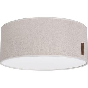 Baby's Only Gebreide Plafondlamp babykamer - Plafonnière Sparkle - Goud-Ivoor Mêlee - Ø35 cm - Met subtiel glittertje - Inclusief pendel - E27 fitting - 13 watt