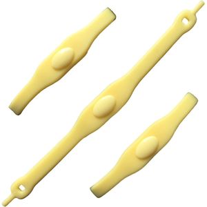 Shoeps 14 stuks Gele Elastische schoenveter Sunny Yellow