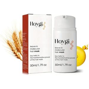 Leave-in Repair Moleculair Haarmasker - Haarmasker Voor Intensief Herstel - Herstelt Beschadigd Haar Door Bleken, Verven, Chemische Behandelingen En Hitte - Ideaal Voor Alle Haartypes, Beschermt Tegen Toekomstige Schade En Bevordert Gezonde Glans