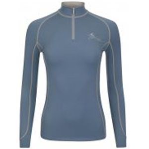 Lemieux Trainingsshirt Base Layer Middenblauw-grijs - xxs