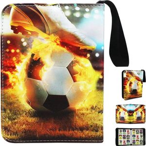 Kaartenverzamelalbum 9 vakken 50 pagina's capaciteit voor 900 kaarten - bordspeelkaarten - voetbal N-L.
