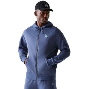 New Era - MLB Midi Le BB Los Angeles Dodgers - Sweatshirt - Blauw - Met Rits