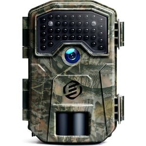 Equivera Wildcamera voor Buiten - Wildcamera - Met Nachtzicht - Wildlife Camera - Bewegingsdetector - Hoge Kwaliteit Beeld
