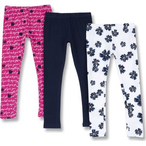 Chicco - Baby - Set van 3 Meisje Leggings - Maat 74