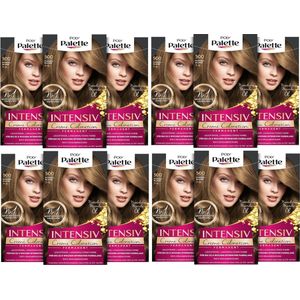 Schwarzkopf Poly Palette - Haarverf - 500 - Donkerblond - 115ml x 12