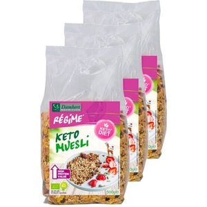 Damhert | Régime Keto Muesli | 3 stuks | 3 x 375 gram