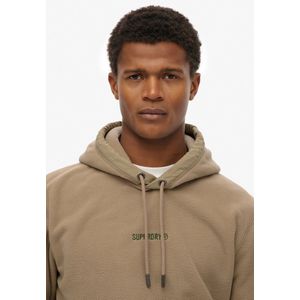Superdry - Fleece Hoodie - Zand