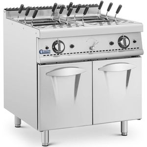 Royal Catering - Gaspastakoker - 4 x 4 kW - Propaan / LPG / Aardgas - 80 x 73 cm - Pro 730 Serie