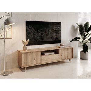 Meubella - TV-Meubel Fuzeta - Eiken - 180 cm