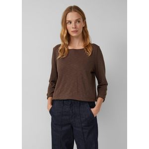 s.Oliver - T-shirt - Chocoladebruin